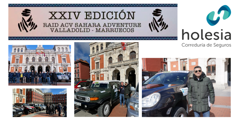 Un año más, colaborando con la 24 edición Raid Solidario ACV Sahara Adventure Valladolid – Marruecos