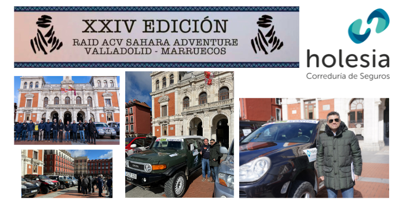 Un año más, colaborando con la 24 edición Raid Solidario ACV Sahara Adventure Valladolid –  Marruecos